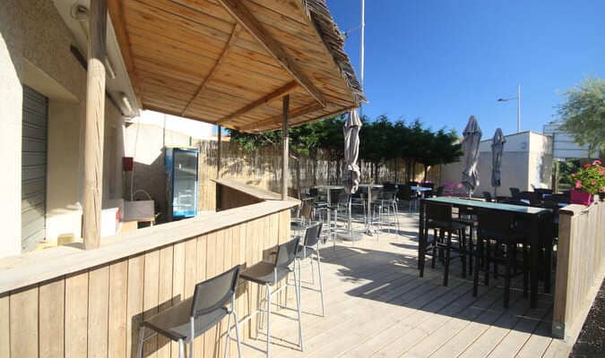 Terrasse du restaurant